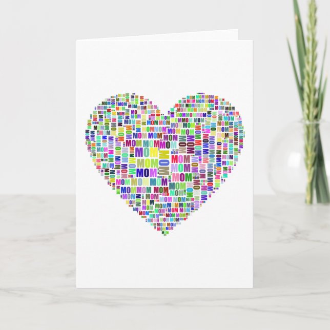 Mom you are my everything card (Front)