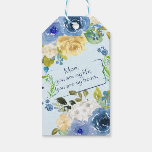 Mom, You Are My Heart Gift Tags