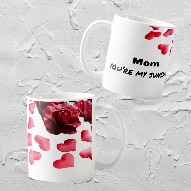“Mom You Are My Sunshine"Cute Mug Gift for Mom (Creator Uploaded)