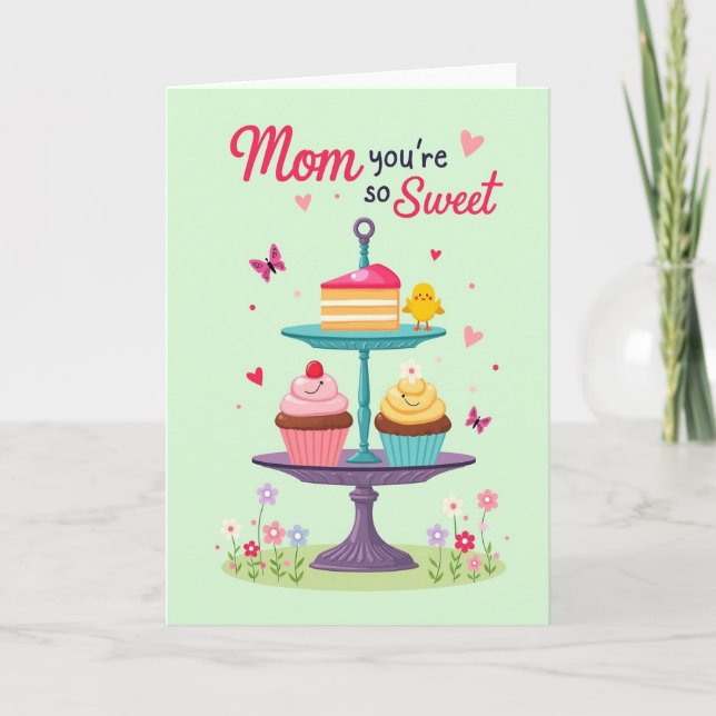 Mom You Are So Sweet Gift Card (Front)