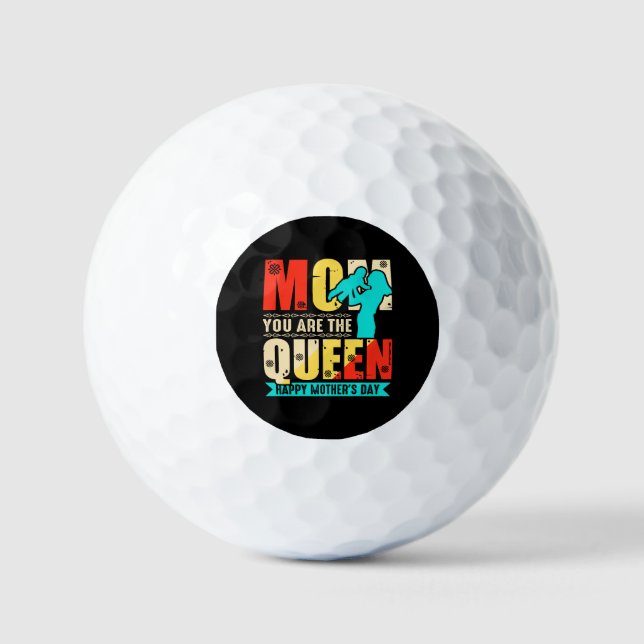 Mom You Are The Queen-67761 Golf Balls (Front)