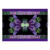 Mom, Your the Best! - Mother's Day Card