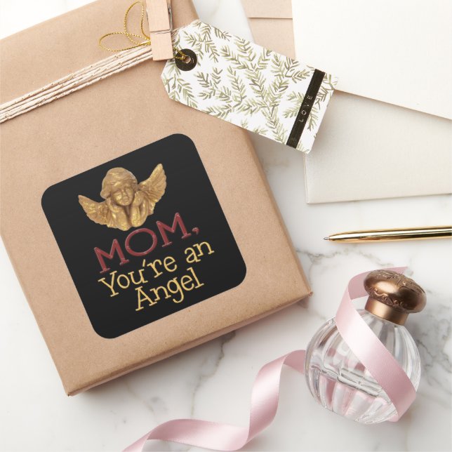 Mom you're an Angel sticker (Gifting)