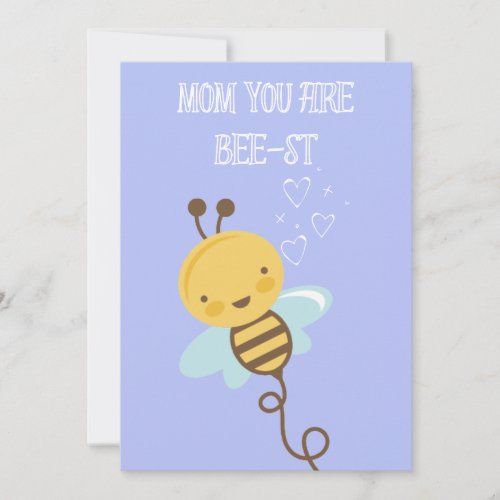 Mom Youre The Bee_st Holiday Card