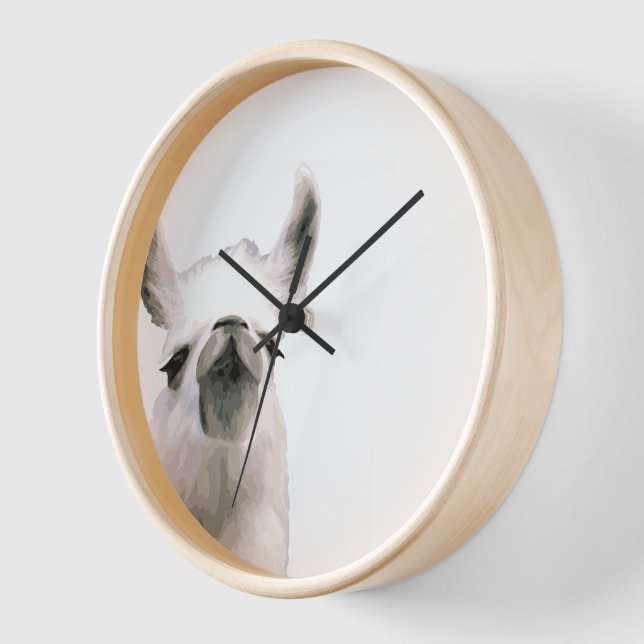 Moma Llama Clock (Angle)