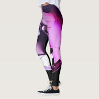 MOMA Purple Leggings