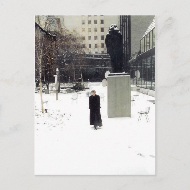 MoMA Sculpture Garden: www.AriesArtist.com Postcard (Front)