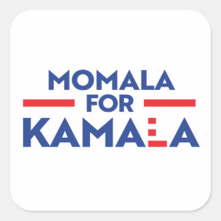 MOMALA FOR KAMALA SQUARE STICKER