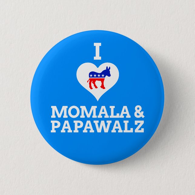 Momala & papaWalz Button (Front)