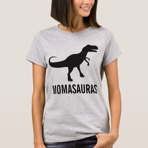 Momasauras Dinosaur Dad Shirt