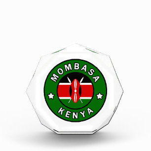Mombasa Kenya Acrylic Award
