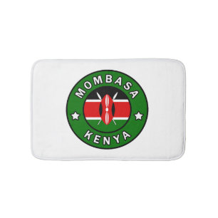 Mombasa Kenya Bath Mat