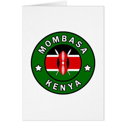Mombasa Kenya Cards (Front)