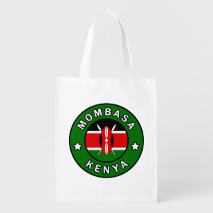Mombasa Kenya Grocery Bag