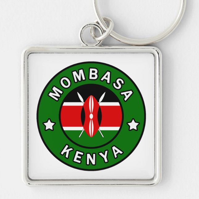 Mombasa Kenya Keychain (Front)