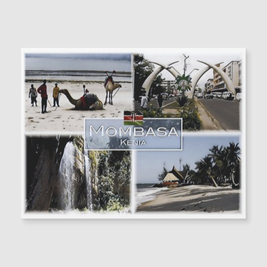 Mombasa - Kenya - Mosaic - (Front)