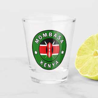 Mombasa Kenya Shot Glass