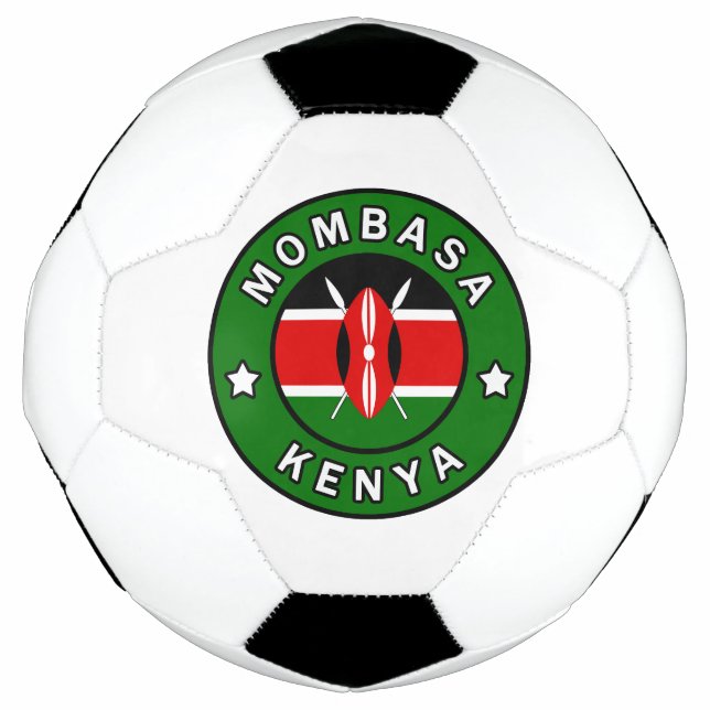 Mombasa Kenya Soccer Ball (Front)