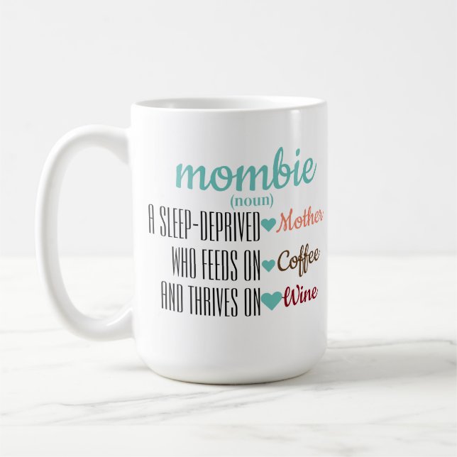 Mombie Mom Mug (Left)