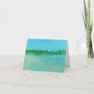 Moment by the Sea Blank Note Card