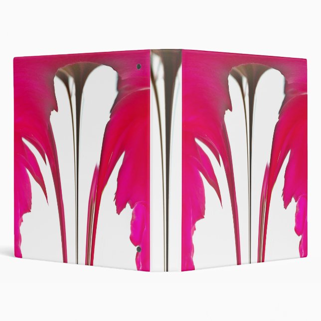 Moment Captured: A Red Rose Petal Elegance Binder (Background)