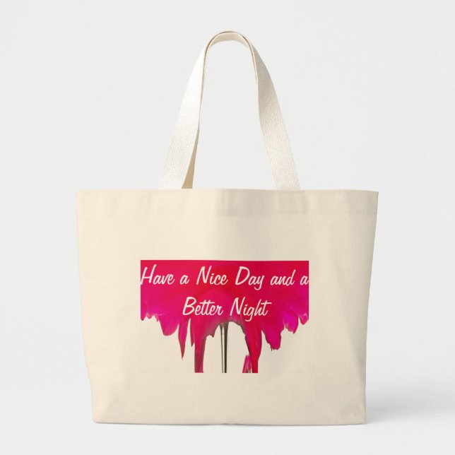 Moment Captured: A Red Rose Petal Elegance Large Tote Bag (Front)