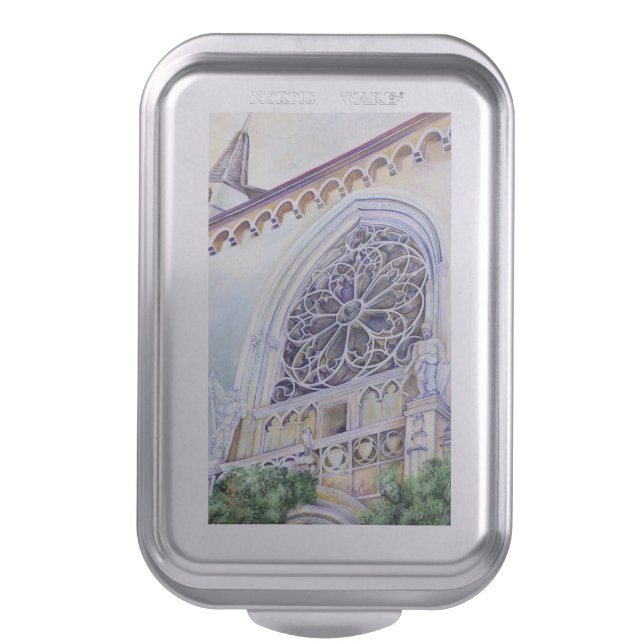 Moment in Budapest Cake Pan (Front Vertical)