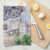 Moment in Budapest, Hungray Kitchen Towel (Quarter Fold)