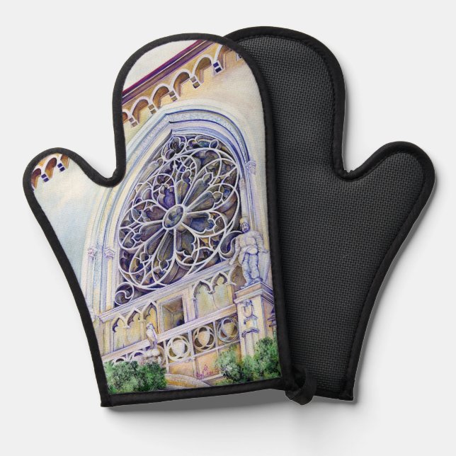 Moment in Budapest Oven Mitt (Front/Back)