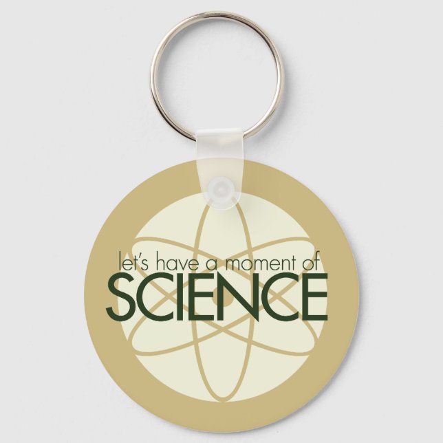 Moment of Science Keychain (Front)