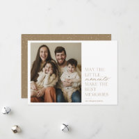 Moments and Memories Holiday Photo Card