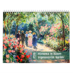 Moments in Bloom – 2026 Impressionist Garden Calen Calendar