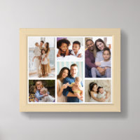 Moments in Focus: Customizable 6 Photo Collage