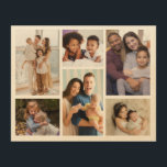 Moments in Focus: Customizable 6 Photo Collage Wood Wall Art<br><div class="desc">Create a stunning visual narrative of your special moments with our "Editable 6 Photo Collage." Perfect for capturing memories from Christmas, birthdays, weddings, anniversaries, graduations, Father's Day, Mother's Day, or any other special occasion, this customizable collage allows you to curate a personalized and visually captivating display. Arrange and edit your...</div>