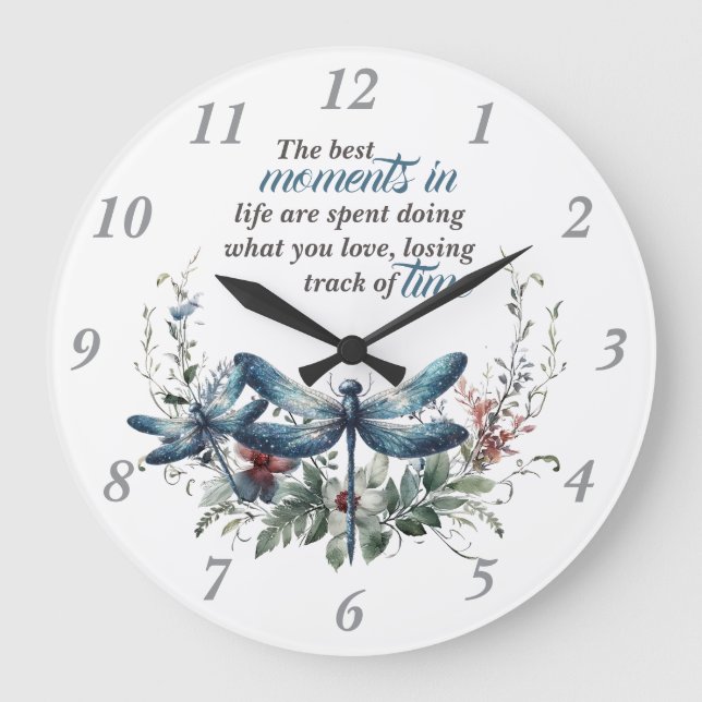 Moments in Time Large Clock (Front)