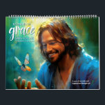 Moments of Grace Calendar<br><div class="desc">Immerse yourself in the divine throughout the year with this beautifully crafted calendar, showcasing some of the many exquisite paintings of Jesus Christ by artist Greg Collins. Each month, you'll find solace and inspiration, inviting moments of grace and joy into your daily life. These paintings are a source of spiritual...</div>