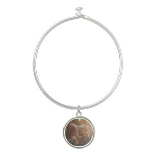 Moments of love, couple in love bangle bracelet