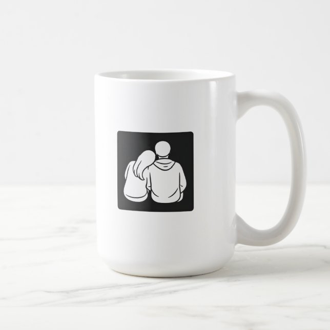 Moments Pass, Memories Stay – Minimalist Quote Cla Coffee Mug (Right)