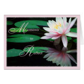 Moments to Reflect Note Card (Front Horizontal)