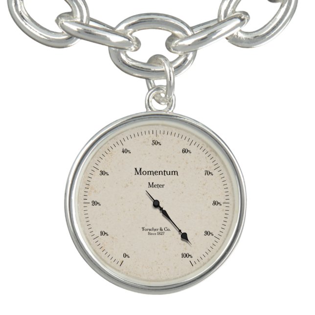 Momentum Gauge Steampunk Scientific Instrument Bracelet (Design)