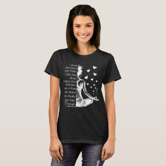 Momfulness Over Stress Mindful Mom Quote T-Shirt