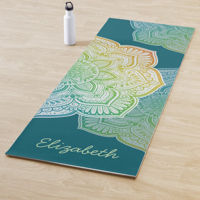 Momijigari Mandala Personalized Yoga Mat (Creator Uploaded)