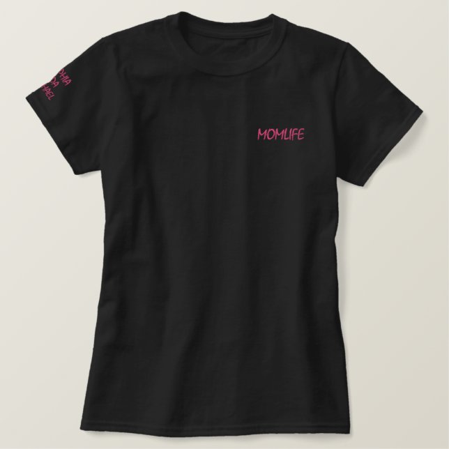 MOMLIFE EMBROIDERED SHIRT (Design Front)