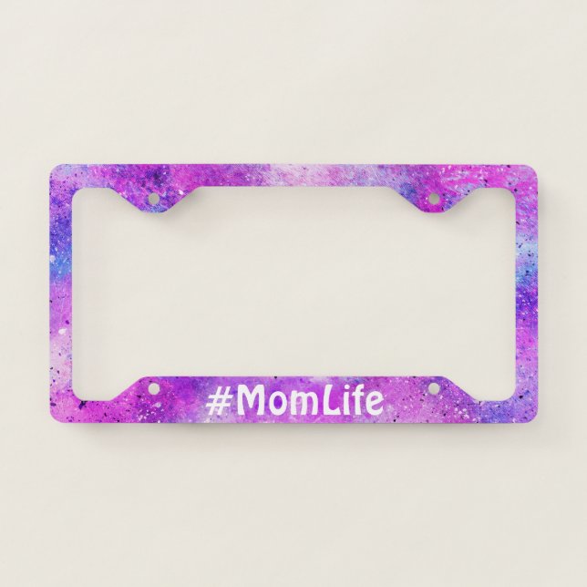 MomLife License Plate Frames (Front)