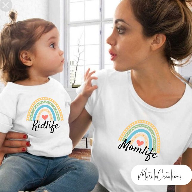 Momlife T-shirt for mum on mother's day (Creator Uploaded)