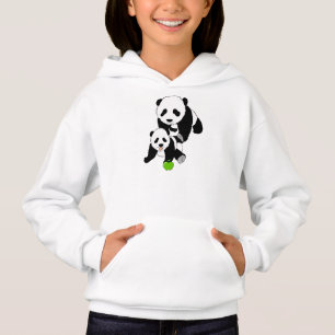 Momma and Baby Panda Hoodie