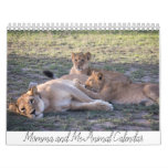 Momma And Me Animal Calendar at Zazzle