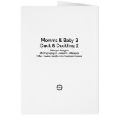 Momma & Baby 2 Cards (Back)