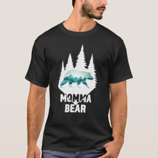 Momma Bear Outdoor Great Hiking Outdoor Mom T-Shirt