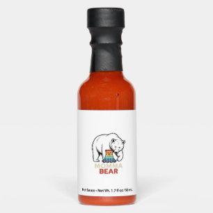 Momma Bear Rainbow Vintage Engraving Shirt Design_ Hot Sauces